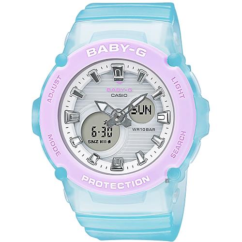 CASIO 卡西歐 Baby-G 果凍甜心手錶(BGA-270-2A)