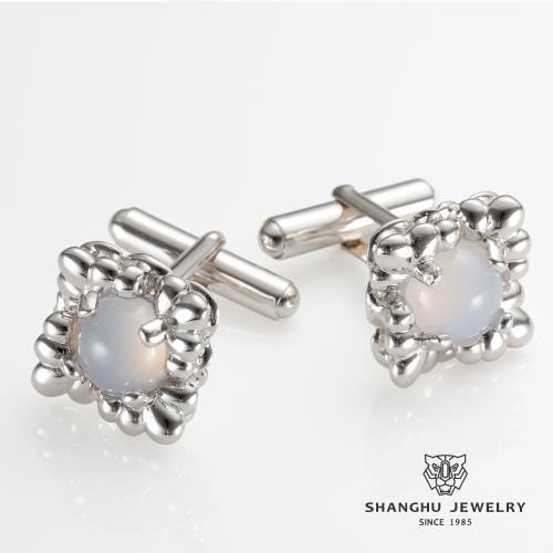 【尚虎珠寶】天圓地方系列-袖扣