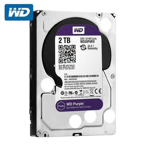 WD 威騰 WD20PURZ 紫標 2TB 3.5吋監控系統硬碟 