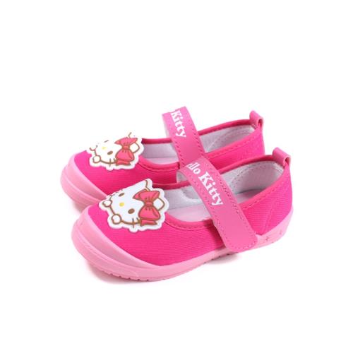 Hello Kitty 凱蒂貓 娃娃鞋 桃紅色 中童 童鞋 720957 no825