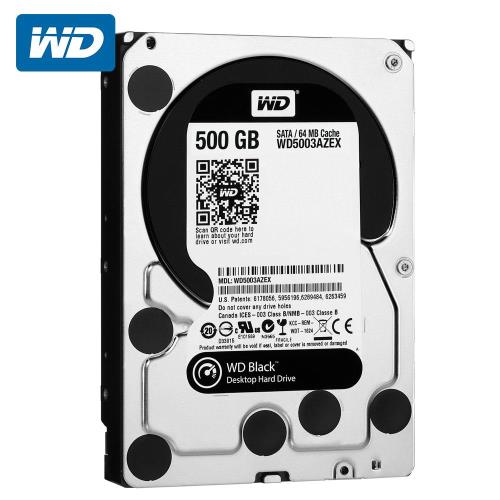 WD 威騰 WD5003AZEX 黑標 500GB 3.5吋SATA硬碟 