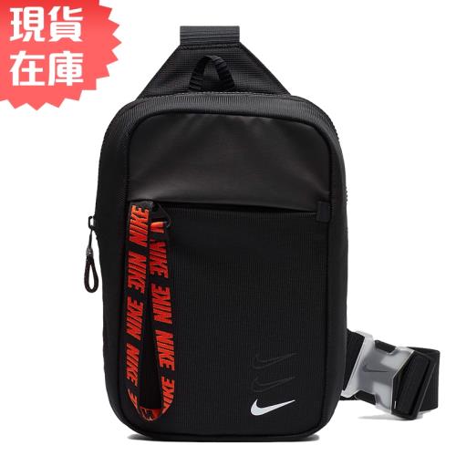 【現貨】Nike Sportswear Essentials 背包 側背包 休閒 黑 紅【運動世界】BA6144-010
