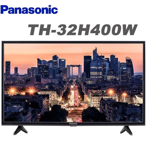 限時送東森幣★Panasonic國際牌 32吋 HD液晶顯示器+視訊盒(TH-32H400W)