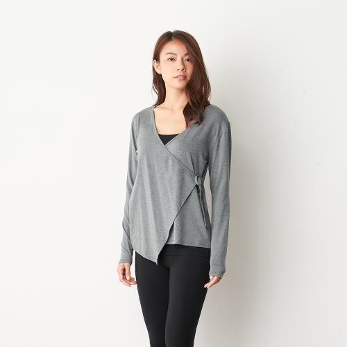 【Tani】天絲女侧開襟長袖休閒上衣70021P1037