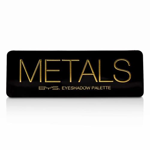 BYS眼影盤EyeshadowPalette(12色眼影+刷具x2)-Metals12g/0.42oz