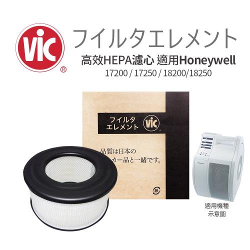 VIC 高效HEPA濾心 適用Honeywell 17200 17250 18200 18250 規格同21500-TWN