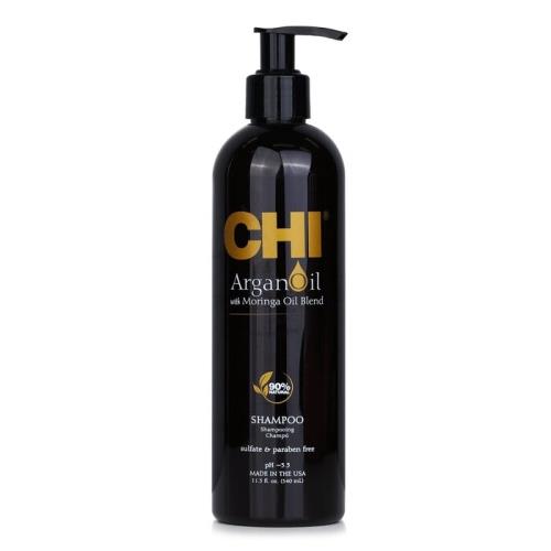 CHI 摩洛哥堅果油及辣木油洗髮精-不含硫酸鹽及對羥苯甲酸酯Argan Oil Plus Moringa Oil Shampoo
