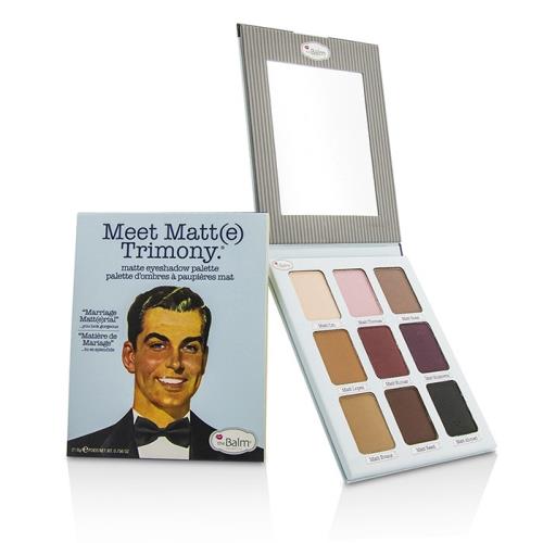 TheBalm 霧面眼影盤 Meet Matt(e) Trimony Matte Eyeshadow Palette 21.6g/0.756oz