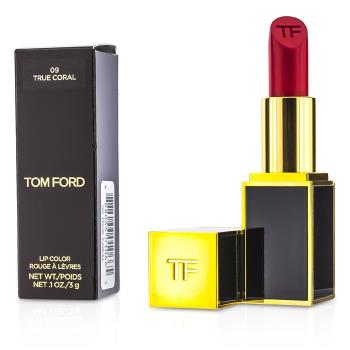 Tom Ford 設計師唇膏(黑管) Lip Color - # 09 True Coral 3g/0.1oz