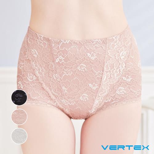 VERTEX親膚抗敏100%蠶絲內褲-黑/灰/藕