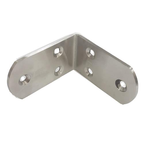 不銹鋼L型內角鐵 【2入】 【65×65×寬38mm】 【厚2.3mm】 L型板鐵 L內角鐵 固定鐵 直角角鐵 加強鐵 白鐵