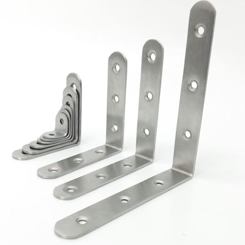 不銹鋼 L型內角鐵 【2入】【125×125×寬20mm】【厚2.3mm】 L型板鐵 L內角鐵 固定鐵 直角角鐵 加強鐵 白鐵