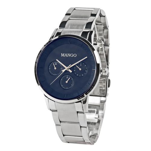 MANGO都會雅痞時尚錶-MA6751L-55  (深藍/36mm)