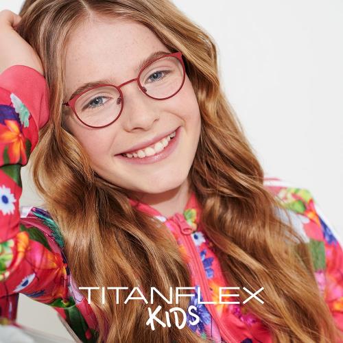 【TITANFLEX Kids】德國超彈性鈦金屬兒童眼鏡框 830113 (共四色)