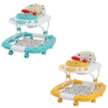 BabyBabe 多功能汽車嬰幼兒學步車-兩色可選