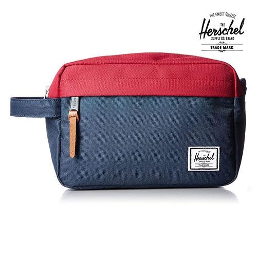 【Herschel】CHAPTER大容量休閒包/手拿包 10039  經典紅藍