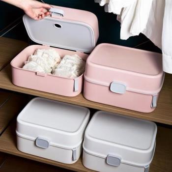 IDEA 旅行便攜式防塵小物分隔收納盒(衣物收納)