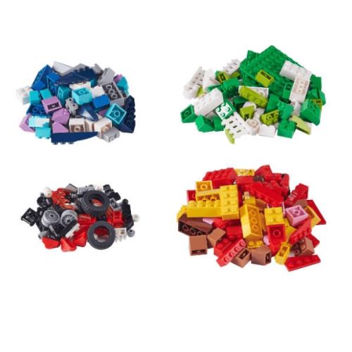 MAX BUILD MORE創意積木 歡樂桶 含253塊 相容LEGO