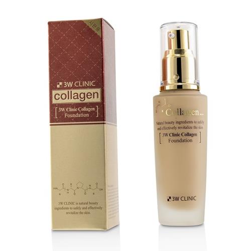 3W Clinic 膠原蛋白粉底液Collagen Foundation - # 23 (自然膚)50ml/1.67oz