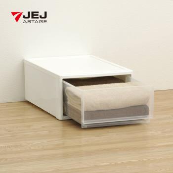 日本JEJ 多功能單層抽屜收納箱(中)-單層32L-買一送一