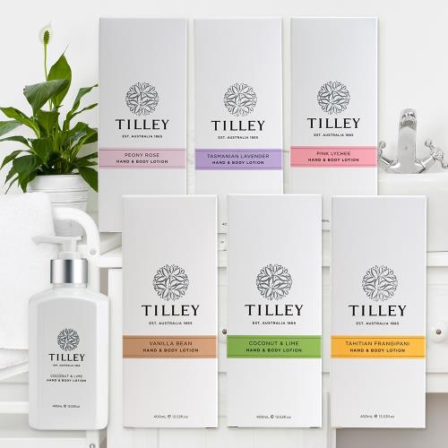 【Tilley 皇家特莉】澳洲原裝香氛保濕潤膚乳液400ml(共6款可任選)