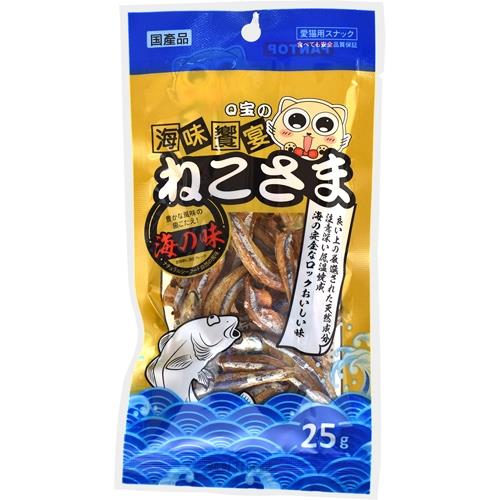 PANTOP邦比-海味饗宴貓零食/低鹽小魚乾25g x6包組(325633)