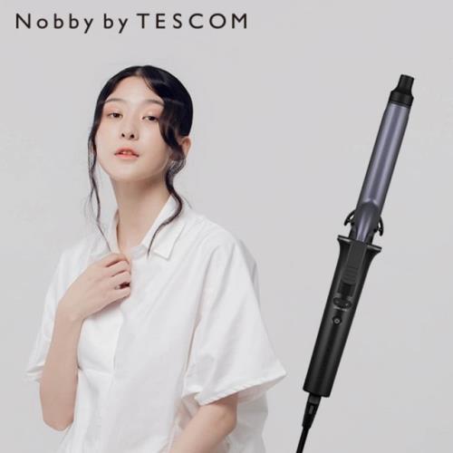 【NOBBY BY TESCOM】日本專業沙龍修護離子電棒捲 NIM3026TW 夜空黑