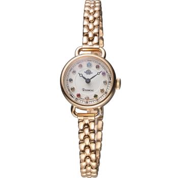 Rosemont 玫瑰錶 骨董風玫瑰彩色寶石限量錶(TRS45-05-MT)