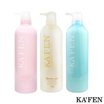 【KAFEN】美肌香水沐浴乳系列760ml（美肌香水／花漾柔情／春天森林）