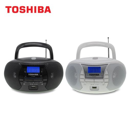 TOSHIBA 東芝 手提USB/CD收音機 TY-CRU20 黑/白