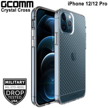 GCOMM iPhone 12/12 Pro 十字紋軍規防摔殼 Crystal Cross