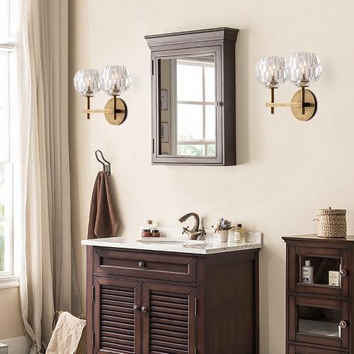 【H&R安室家】蒲公英雙水晶壁燈