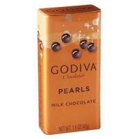 GODIVA 頂級珍珠鐵盒-牛奶巧克力豆