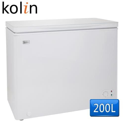 歌林Kolin 200L臥式冷凍冷藏兩用冰櫃KR-120F02