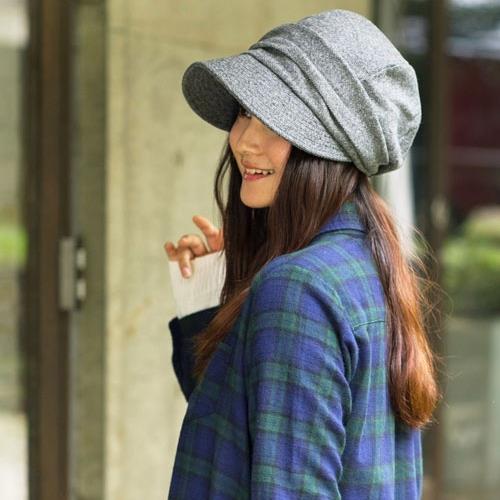 日本  QUEENHEAD  360度美抗寒保暖抗UV防曬小臉帥氣帽082時尚灰