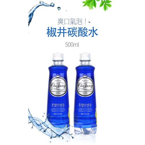 【ChoJung 椒井】天然氣泡礦泉水500mlX20瓶(氣泡水)