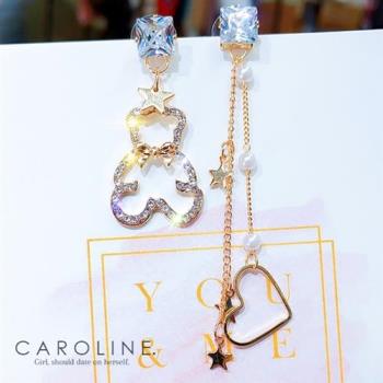 《Caroline》★韓國熱賣造型時尚 浪漫風格，優雅性感 耳環70527