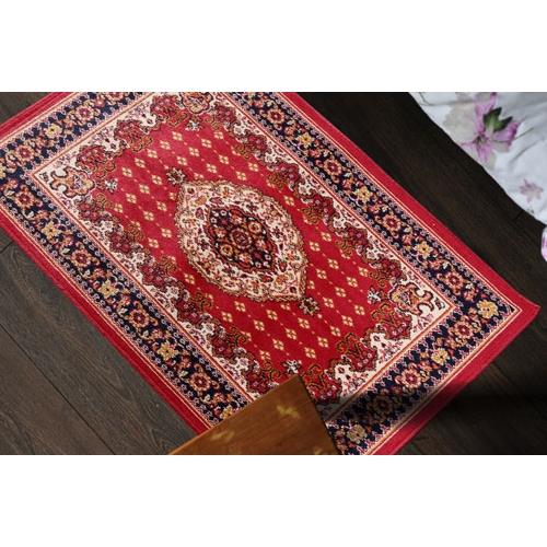 范登伯格-紅寶石歐式新古典風格比利時進口絲質地毯地墊_50x70cm 鴻璽