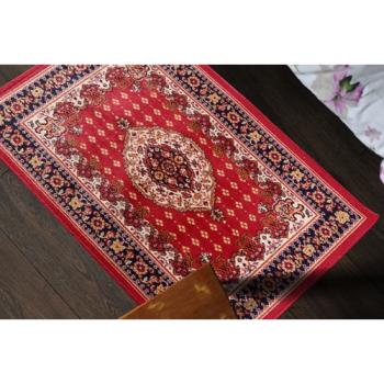 范登伯格-紅寶石歐式新古典風格比利時進口絲質地毯/地墊_50x70cm 鴻璽