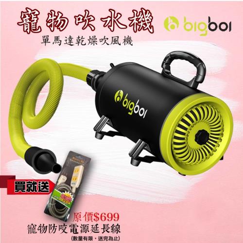 bigboi 寵物吹水機單馬達 MINI (送寵物防咬延長線)- 不鏽鋼 三孔 寵物吹水 吹風機 汽機車 家用 寵物美容