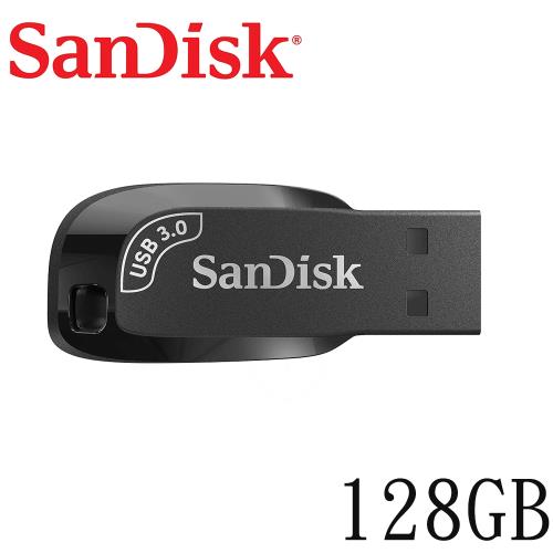 SanDisk  128GB 高速隨身碟 USB3.0/高速讀取100Mbps Ultra Shift CZ410