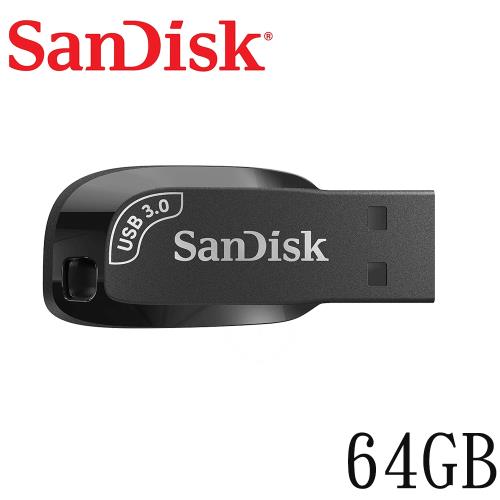 SanDisk  64GB 高速隨身碟 USB3.0/高速讀取100Mbps Ultra Shift CZ410