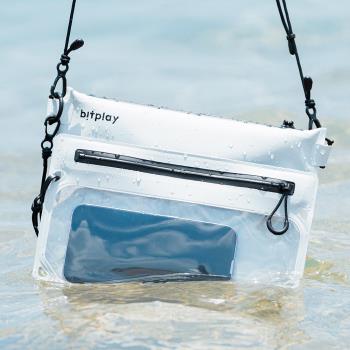 【bitplay】 AquaSeal Sacoche 全境防水瞬扣包 (outdoor/海邊/游泳/溯溪/手機袋/觸控/浮潛/潛水/可拍照）
