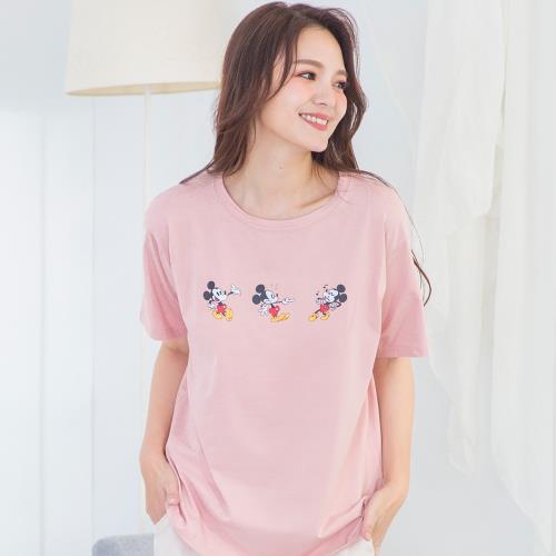 iima 歡唱米鼠印花棉質T-shirt