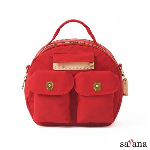 【satana】Soldier Mini 輕旅行後背包/保齡球包-紅色