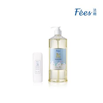 Fees法緻 嬰兒柔護泡泡露-清新香300ml+嬰兒全護極潤面霜70ml
