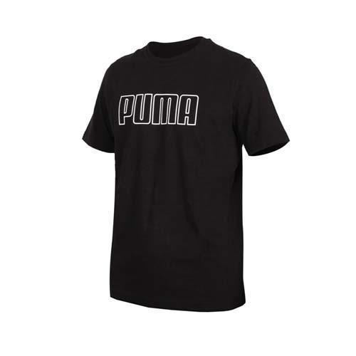 PUMA 男基本系列短袖T恤-純棉 上衣 運動 慢跑 路跑