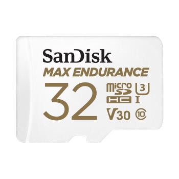 SanDisk MAX ENDURANCE microSDHC™ UHS-I Card 32G 記憶卡(C10)
