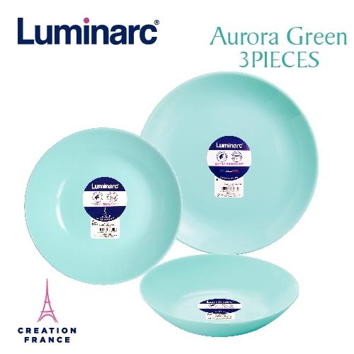 Luminarc 樂美雅】蒂芬妮藍3件式餐具組(ARC-302-LG)|會員獨享好康折扣