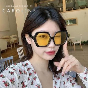 《Caroline》今年度最新網紅款潮流行時尚百搭抗UV太陽眼鏡 72492